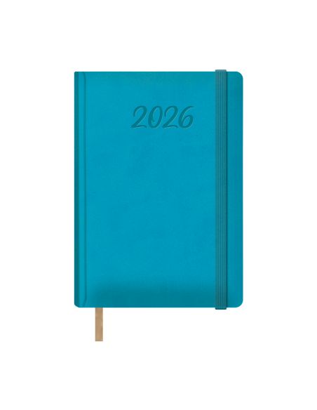 Dohe  Agenda Samba  Día Página  15 X 21 Cm.  Color Turquesa
