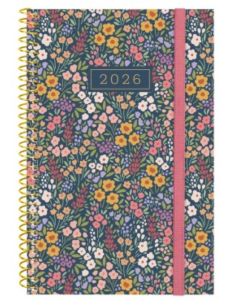 Agenda Finocam Design E5 - 117X181 Mm Dia Pagina 2026 Flora