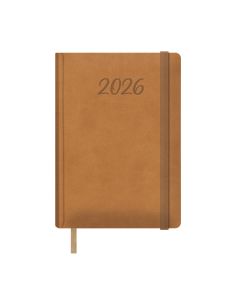 Dohe  Agenda Samba  Día Página  15 X 21 Cm.  Color Cámel