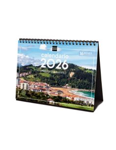 Calendario Sobremesa 2026 Pueblos Encanto