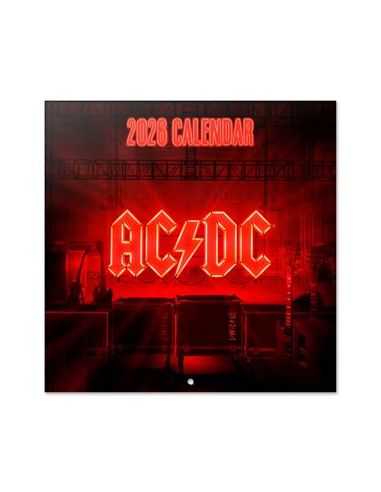 Calendario Anual 2026 Erik Pared 295 X 295 Mm Ac/Dc