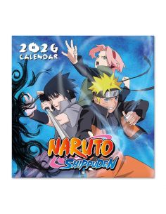 Calendario Anual 2026 Erik Pared 295 X 295 Mm Naruto