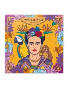 Calendario Anual 2026 Erik Pared 295 X 295 Mm Frida Kalho