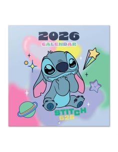 Calendario Anual 2026 Erik Pared 295 X 295 Mm Disney Stitch