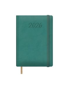 Dohe  Agenda Samba  Día Página  15 X 21 Cm.  Color Verde