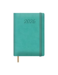 Dohe  Agenda Samba  Día Página  15 X 21 Cm.  Color Verde Menta