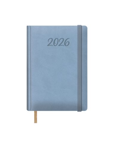Dohe  Agenda Samba  Día Página  15 X 21 Cm.  Color Azul Claro