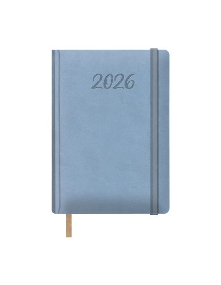 Dohe  Agenda Samba  Día Página  15 X 21 Cm.  Color Azul Claro