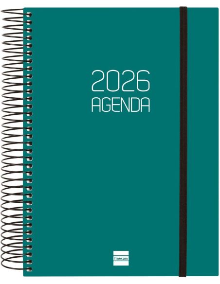 Agenda Espiral Opaque 1Dp Verde