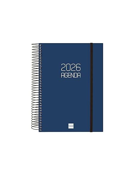 Agenda Espiral Opaque 1Dp Azul