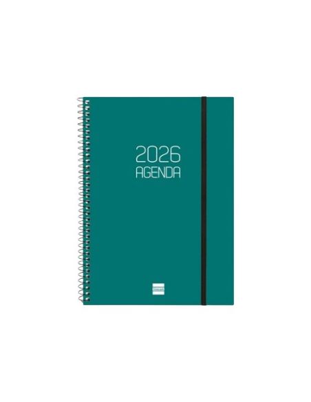 Agenda Espiral Opaque 2026 Verde