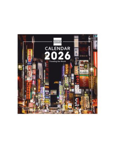 Calendario Imágenes De Pared Internacional 2026 Charming