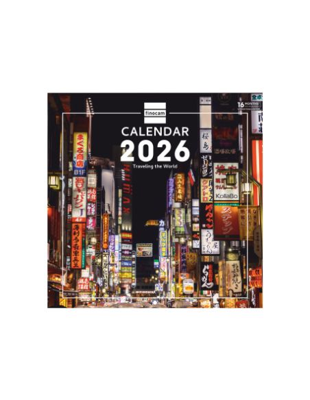 Calendario Imágenes De Pared Internacional 2026 Charming