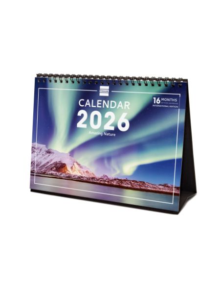 Calendario Imágenes De Sobremesa Internacional 2026 Nature
