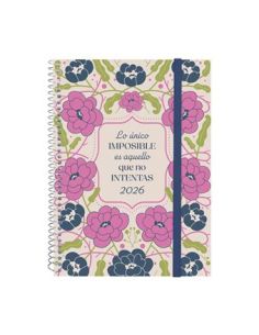 Agenda Finocam Design E10 - 155X212 Mm Semana Vista Horizontal 2026 Imposible