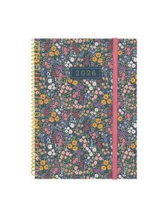 Agenda Finocam Design E10 - 155X212 Mm Semana Vista Horizontal 2026 Flora