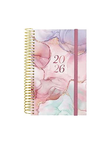 Agenda Finocam Design E5 - 117X181 Mm Dia Pagina 2026 Goldy