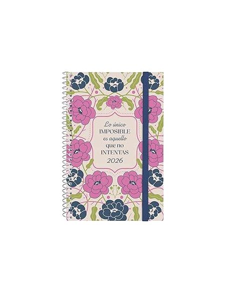 Agenda Finocam Design E5 - 117X181 Mm Semana Vista Horizontal 2026 Imposible