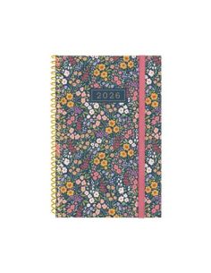Agenda Finocam Design E5 - 117X181 Mm Semana Vista Horizontal 2026 Flora
