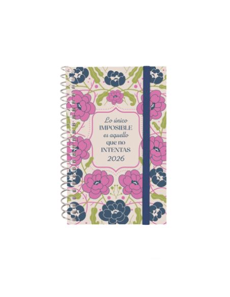 Agenda Finocam Design E3 - 79X127 Mm Semana Vista Horizontal 2026 Imposible