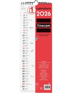 Calendario Pared Finocam Escribir Largo L 2026