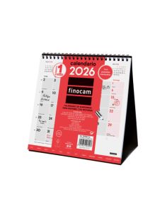 Calendario Sobremesa Finocam Escribir Pestañas S 2026