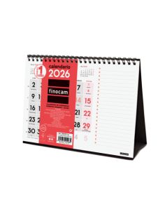 Calendario Sobremesa Finocam Numeros Grandes Notas S 2026