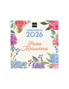 Calendario Pared 30X30 2026 Frases Motivadoras