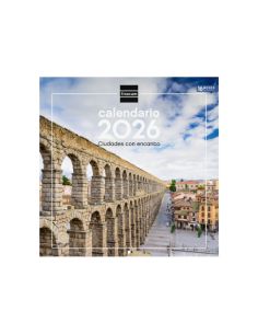 Calendario Pared 30X30 2026 Ciudades