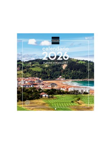 Calendario Pared 30X30 2026 Pueblos Con Encanto