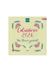 Calendario Pared 30X30 2026 The Flower Journal