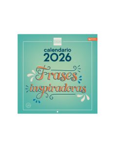 Calendario Pared 30X30 2026 Frases Inspiradoras