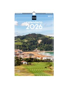 Calendario Pared Espiral 25X40 2026 Pueblos Encanto