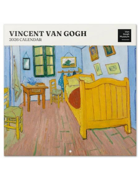 Calendario Anual 2026 Erik Pared 295 X 295 Mm Van Gogh Museum
