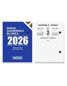 Bloc Buffet Ingraf Euskera 2026
