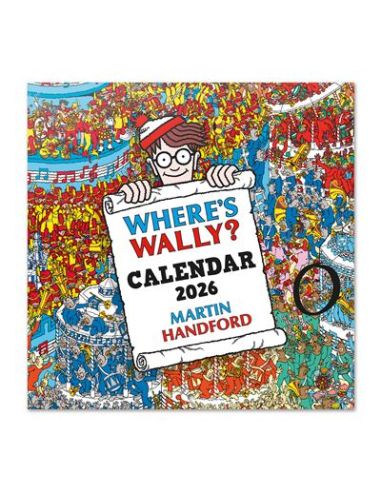 Calendario Anual 2026 Erik Pared 295 X 295 Mm Wally