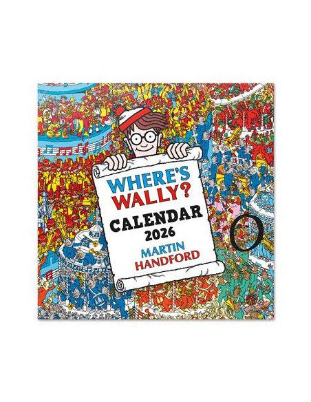 Calendario Anual 2026 Erik Pared 295 X 295 Mm Wally