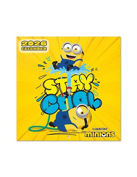 Calendario 2026 30X30 Minions