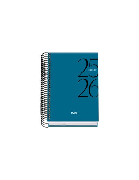 Agenda Escolar System Azul 2025-2026 Día Páginatamaño A6
