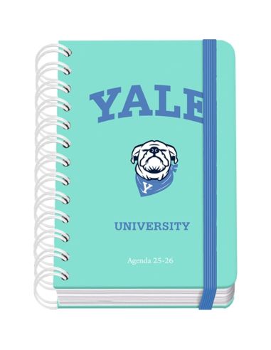 Agenda Escolar Yale Dog 2025-2026 Día Página Tamaño A6
