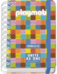 Agenda Escolar Playmobil 20252026 Día Página Tamaño A6