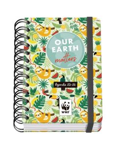 Agenda Escolar Wwf Tropic 20252026 Día Página Tamaño A6