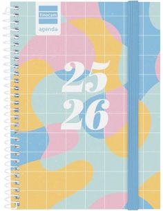 Agenda Escolar (2025-26) Finocam Euskera Secundaria Espiral Tapa Pp D/P
