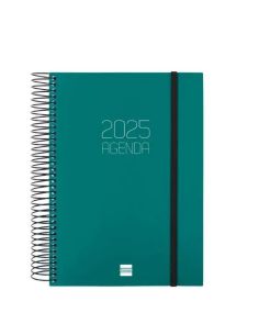Agenda Finocam Opaque E10 - 155X212 Mm Dia Pagina 2025 Verde