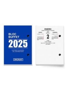 Bloc Buffet Ingraf Euskera 2025