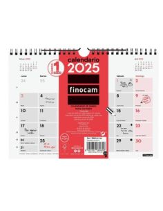 Calendario Pared Finocam Escribir S 2025