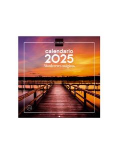 Calendario Pared Finocam 30X30 2025 Atardecer