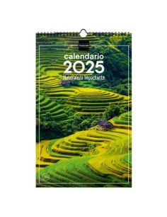 Calendario Pared Finocam 25X40 2025 Naturaleza