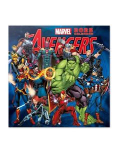 Calendario Anual 2025 Erik Pared 295 X 295 Mm Los Vengadores