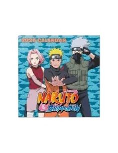 Calendario Anual 2025 Erik Pared 295 X 295 Mm Naruto